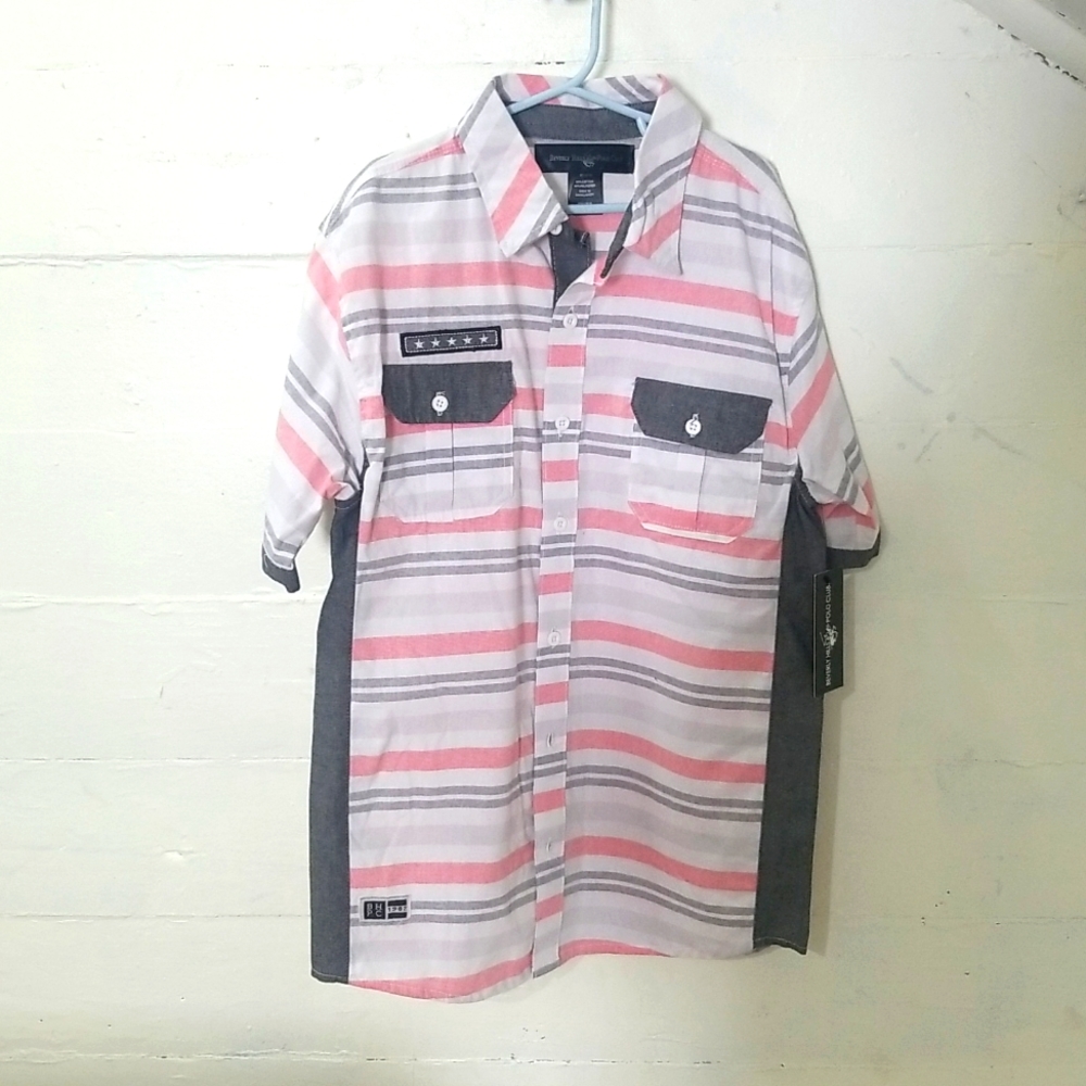 NWTBEVERLY HILLS POLO CLUB BOYS SHIRT